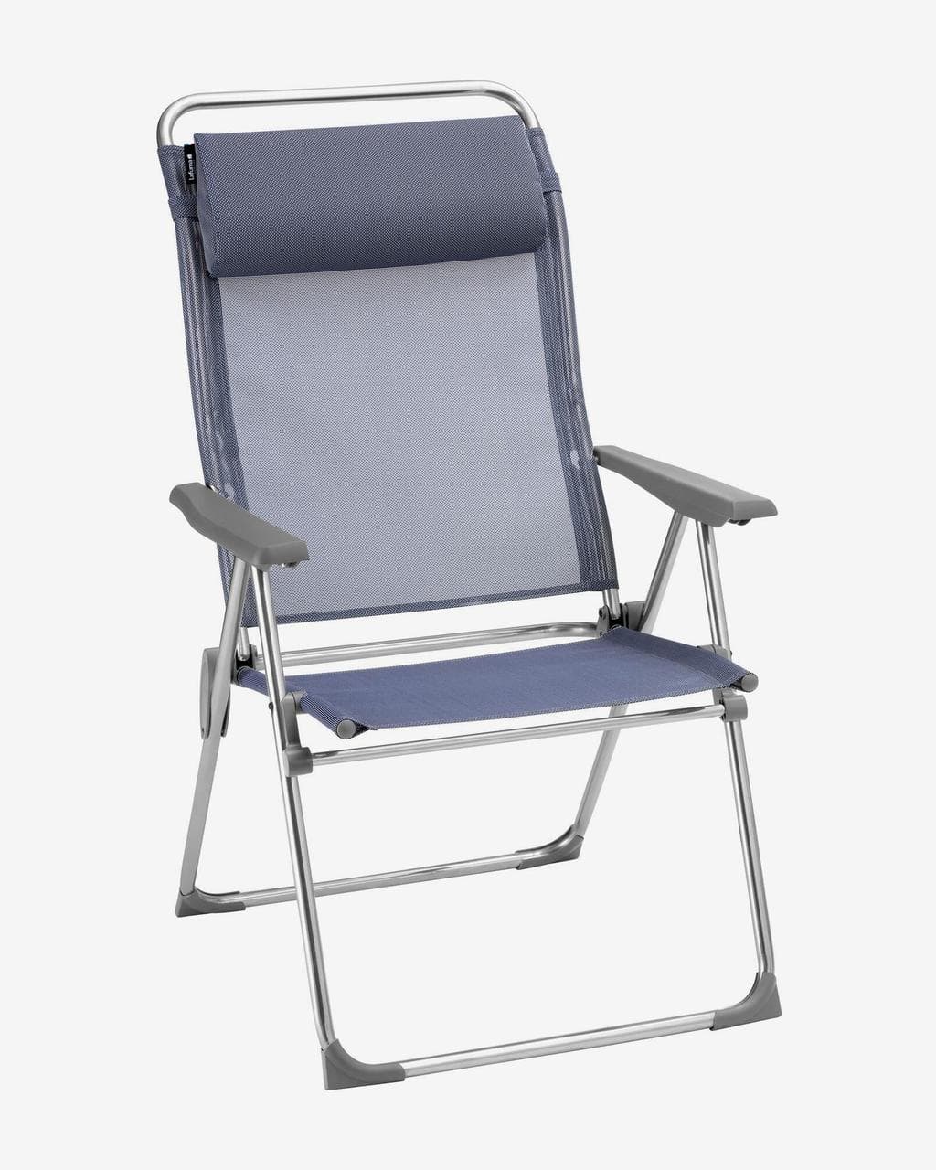 Chaise pliante Lafuma Mobilier Alu Cham XL bleu lointain
